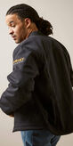 Rebar Stretch Canvas Bomber Jacket Back